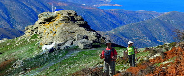 Andros, bron van weelde, oorspronkelijk, groen en waterrijk
