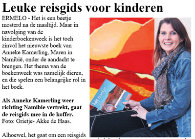 Lees wat in de pers geschreven wordt over hèt boekje